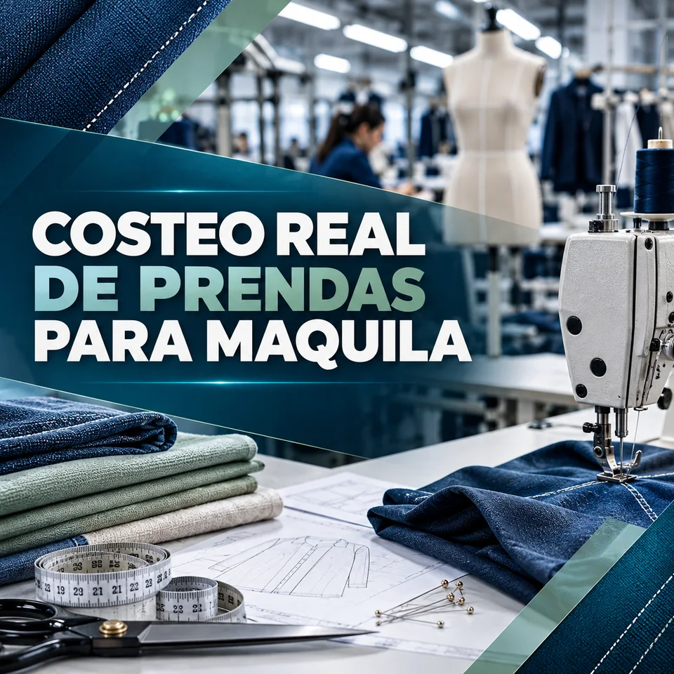 Curso Costeo real de prendas para maquila