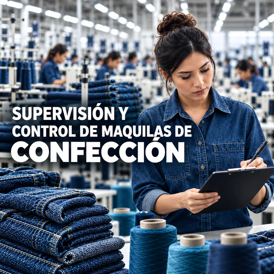 Curso Supervisión y control de maquilas de confección