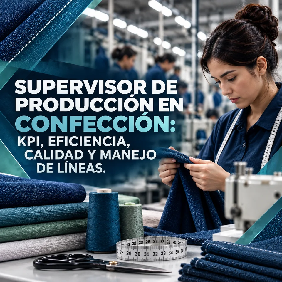 Curso Supervisor de producción en confección